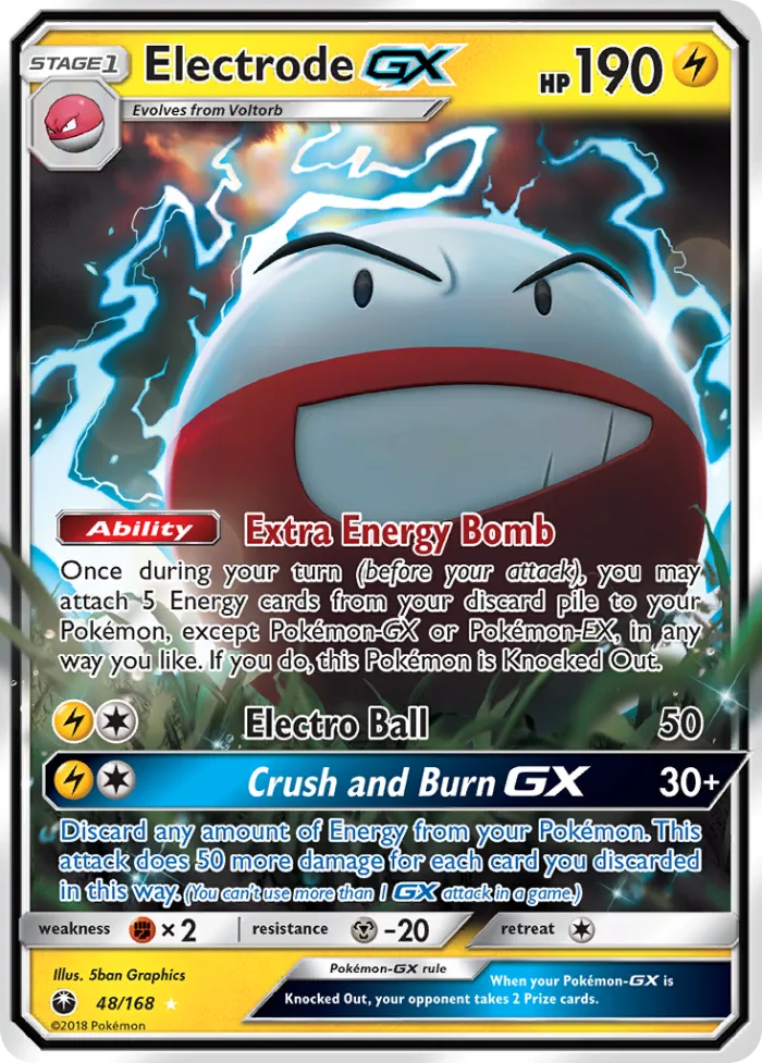 Electrode-GX #48 Celestial Storm Pokemon card