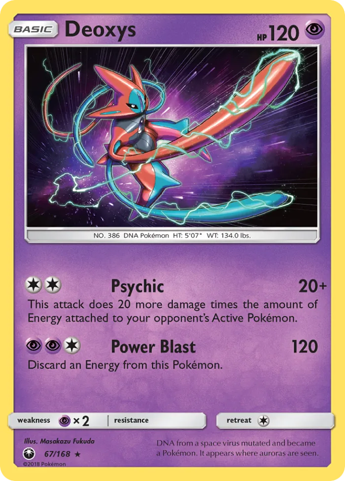 Deoxys #67 Celestial Storm Pokemon card