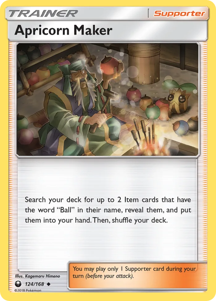 Apricorn Maker #124 Celestial Storm Pokemon card