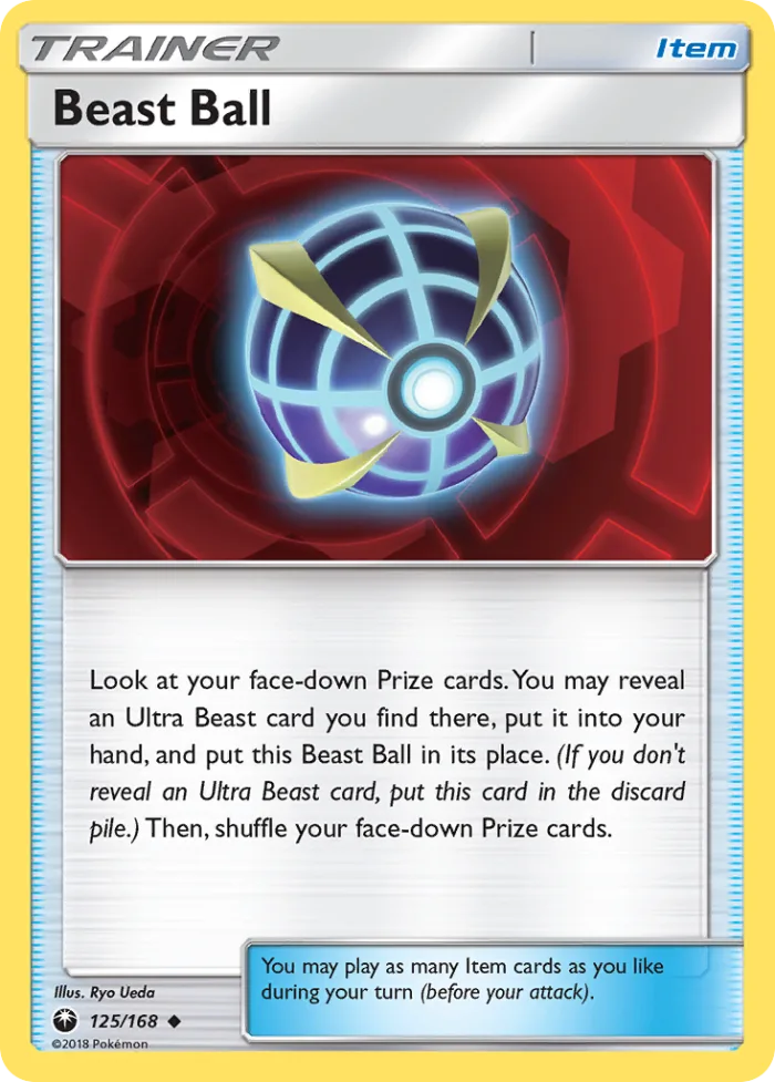 Beast Ball #125 Celestial Storm Pokemon card