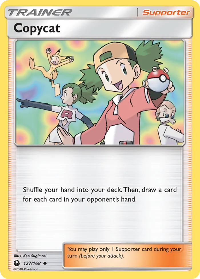 Copycat #127 Celestial Storm Pokemon card