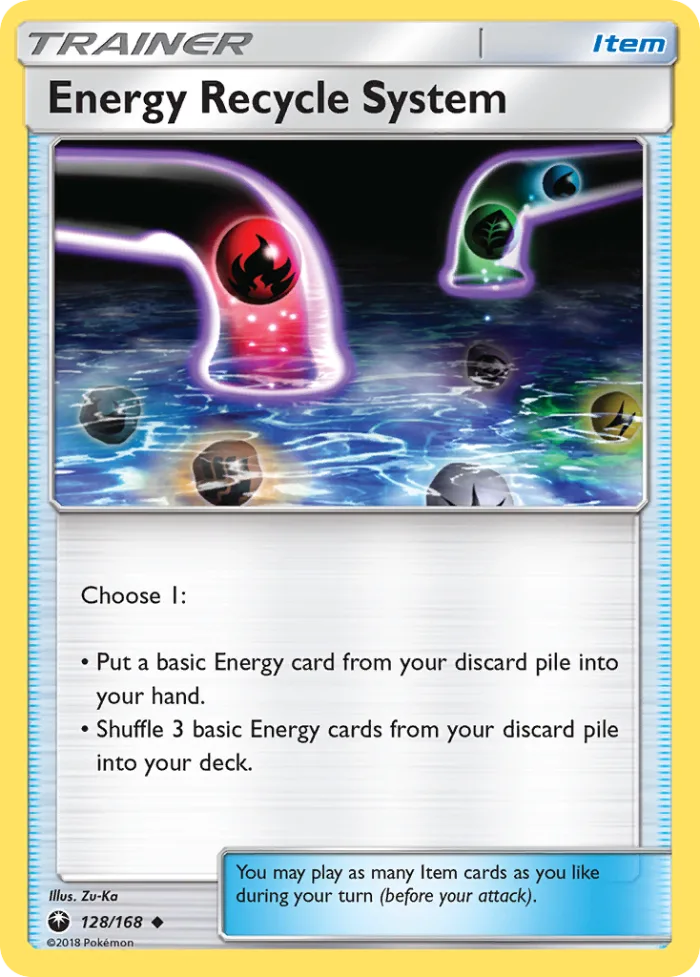 Energy Recycle System #128 Celestial Storm Pokemon card