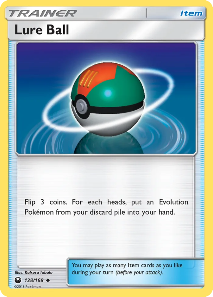 Lure Ball #138 Celestial Storm Pokemon card