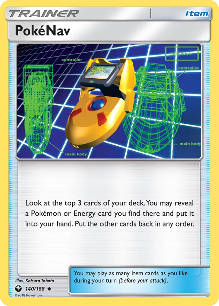 PokéNav #140 Celestial Storm Pokemon card