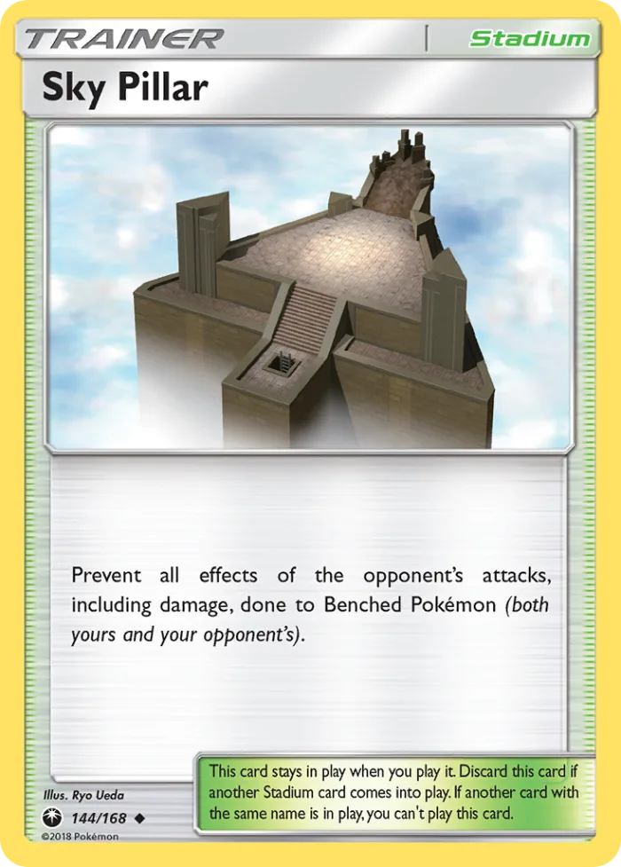 Sky Pillar #144 Celestial Storm Pokemon card
