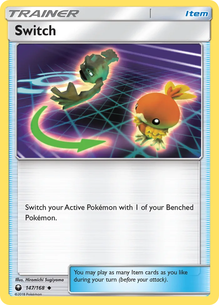 Switch #147 Celestial Storm Pokemon card