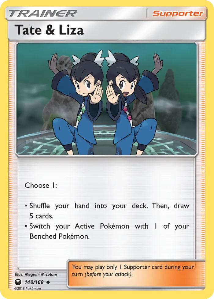 Tate & Liza #148 Celestial Storm Pokemon card