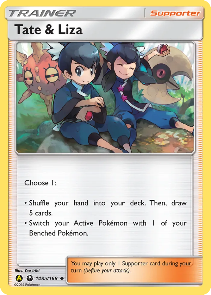 Tate & Liza #148a Celestial Storm Pokemon card