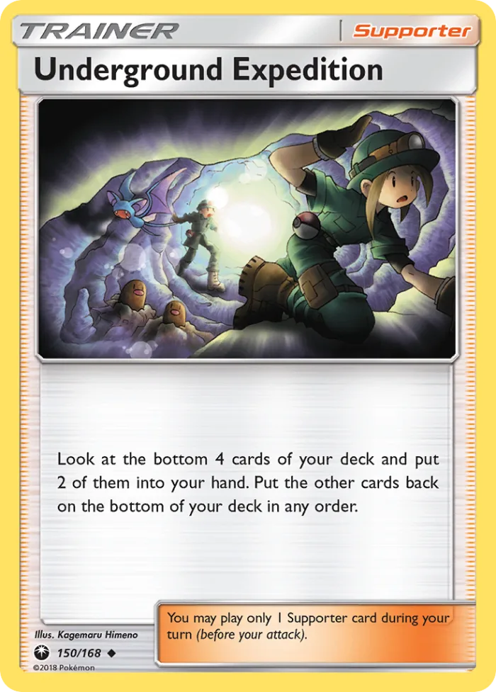 Underground Expedition #150 Celestial Storm Pokemon card