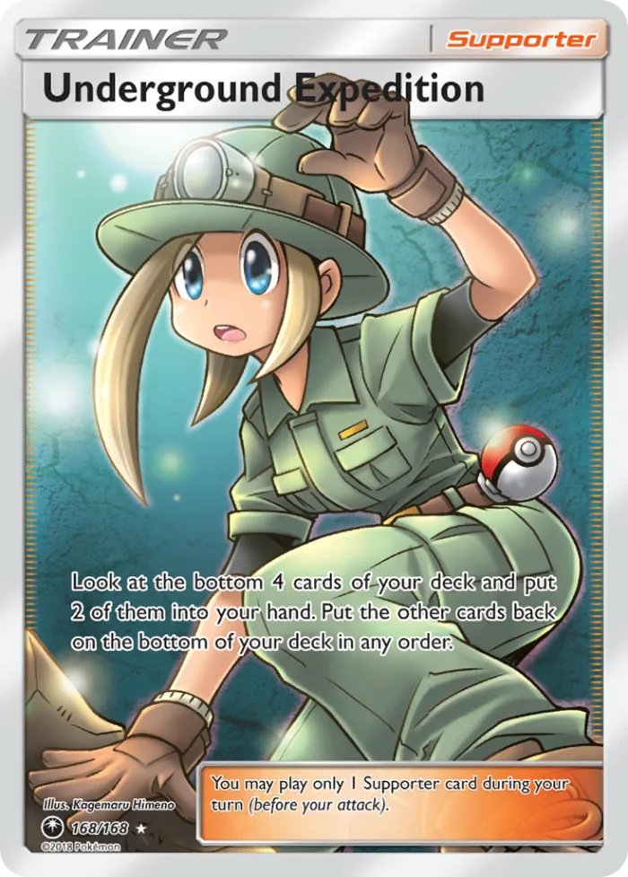 Underground Expedition #168 Celestial Storm Pokemon card