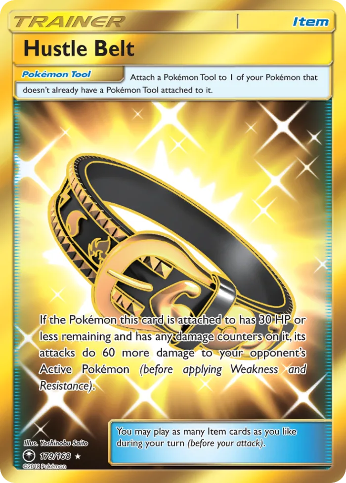 Hustle Belt #179 Celestial Storm Pokemon card