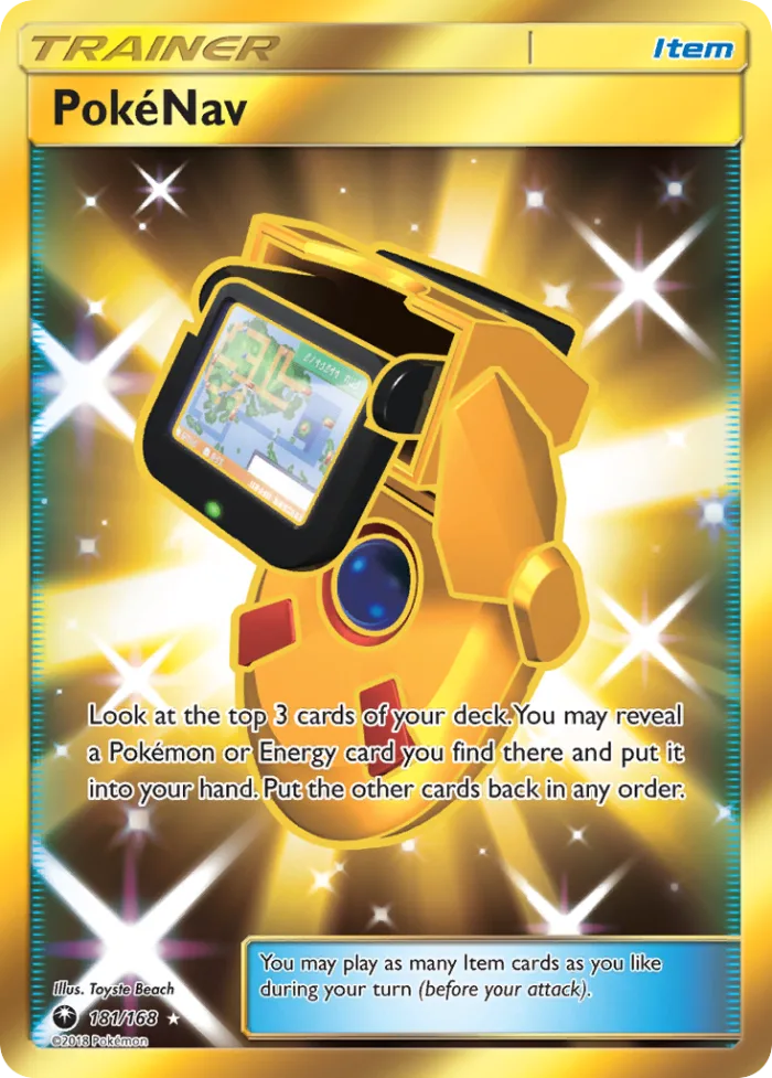 PokéNav #181 Celestial Storm Pokemon card