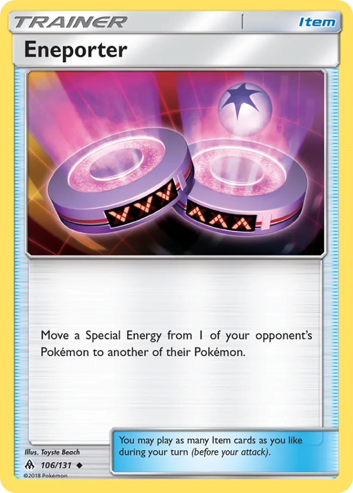 Eneporter #106 Forbidden Light Pokemon card