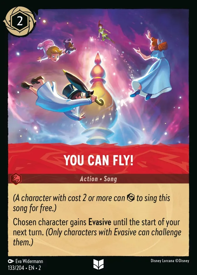 You Can Fly! #133 Rise of the Floodborn Disney Lorcana card