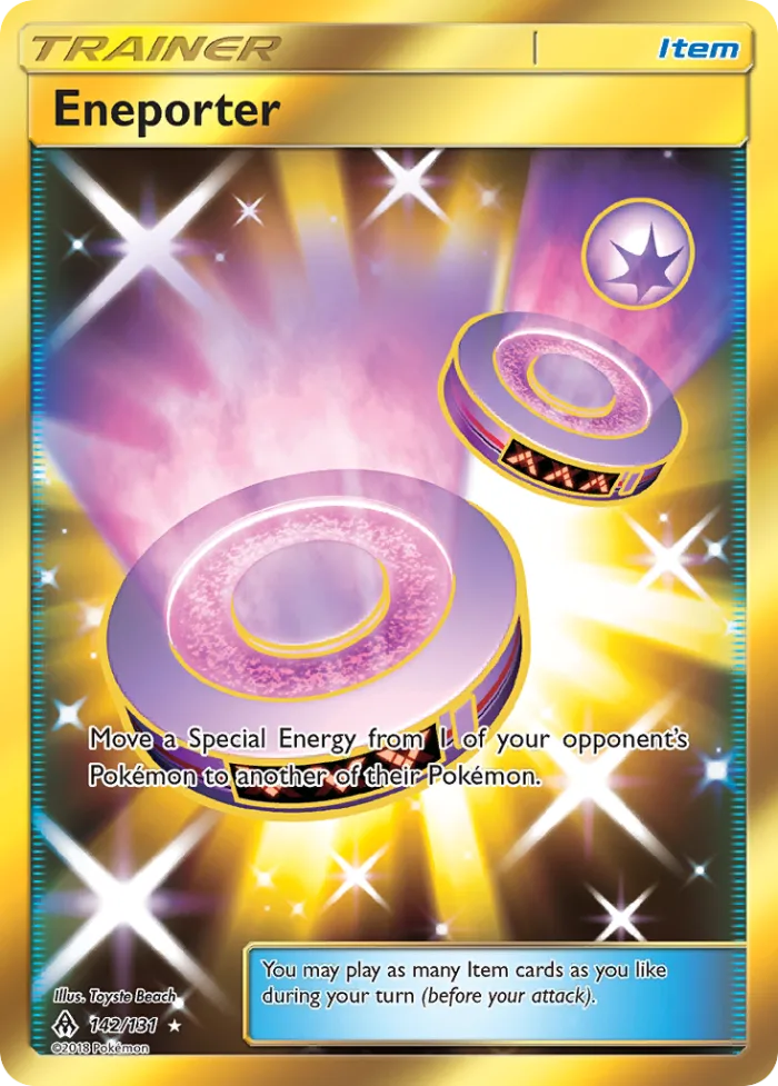 Eneporter #142 Forbidden Light Pokemon card