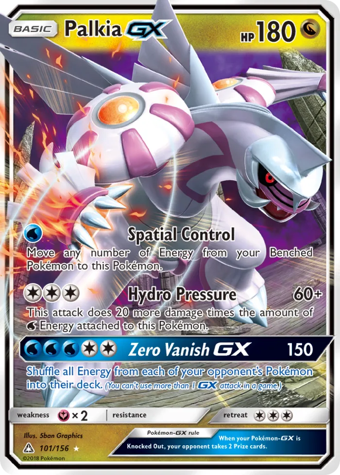 Palkia-GX #101 Ultra Prism Pokemon card