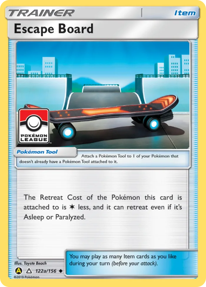 Escape Board #122a Ultra Prism Pokemon card