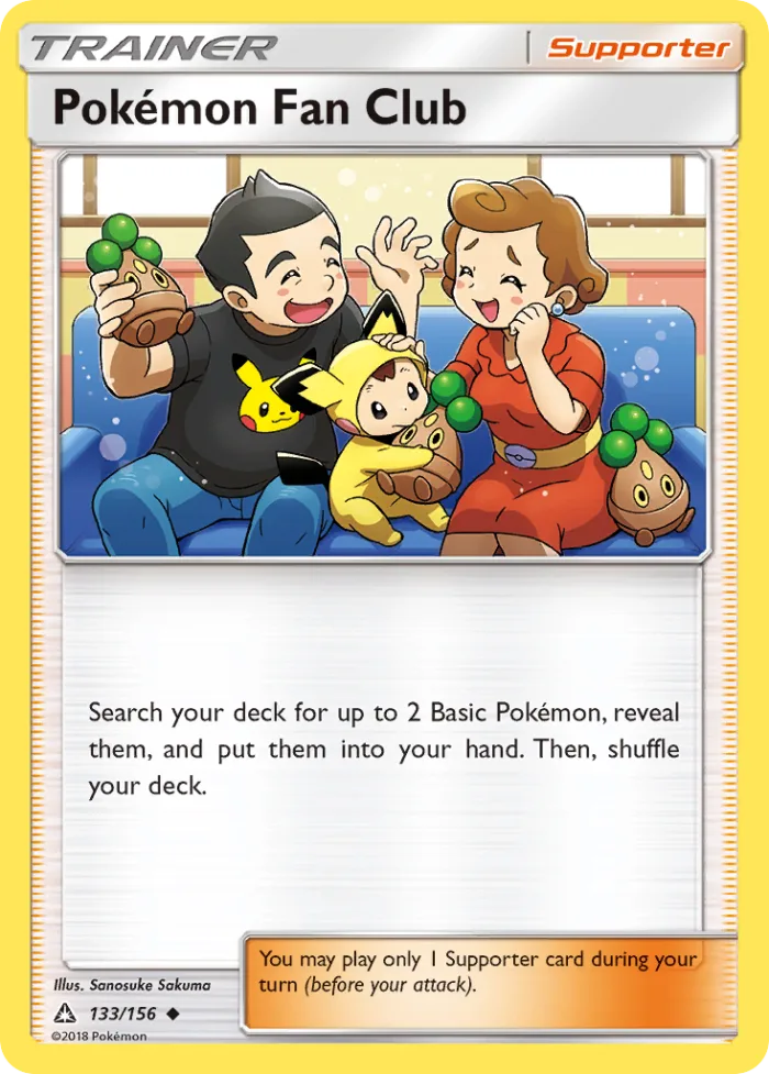 Pokémon Fan Club #133 Ultra Prism Pokemon card