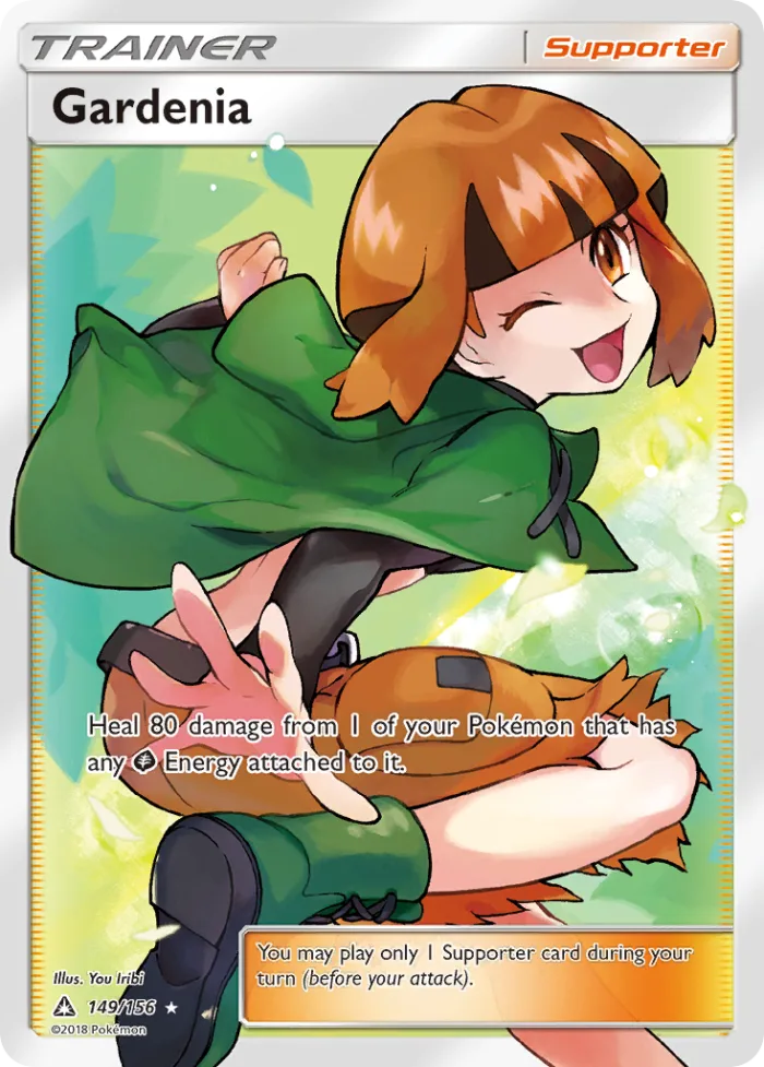 Gardenia #149 Ultra Prism Pokemon card