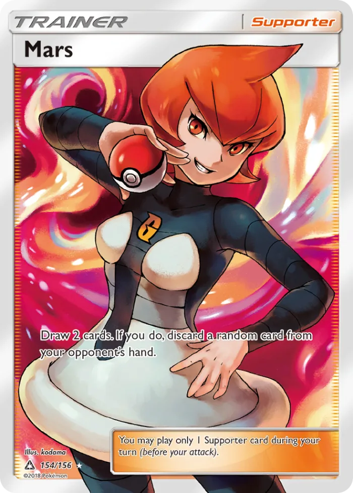 Mars #154 Ultra Prism Pokemon card
