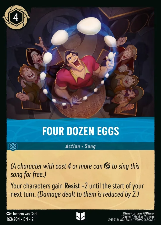 Four Dozen Eggs #163 Rise of the Floodborn Disney Lorcana card