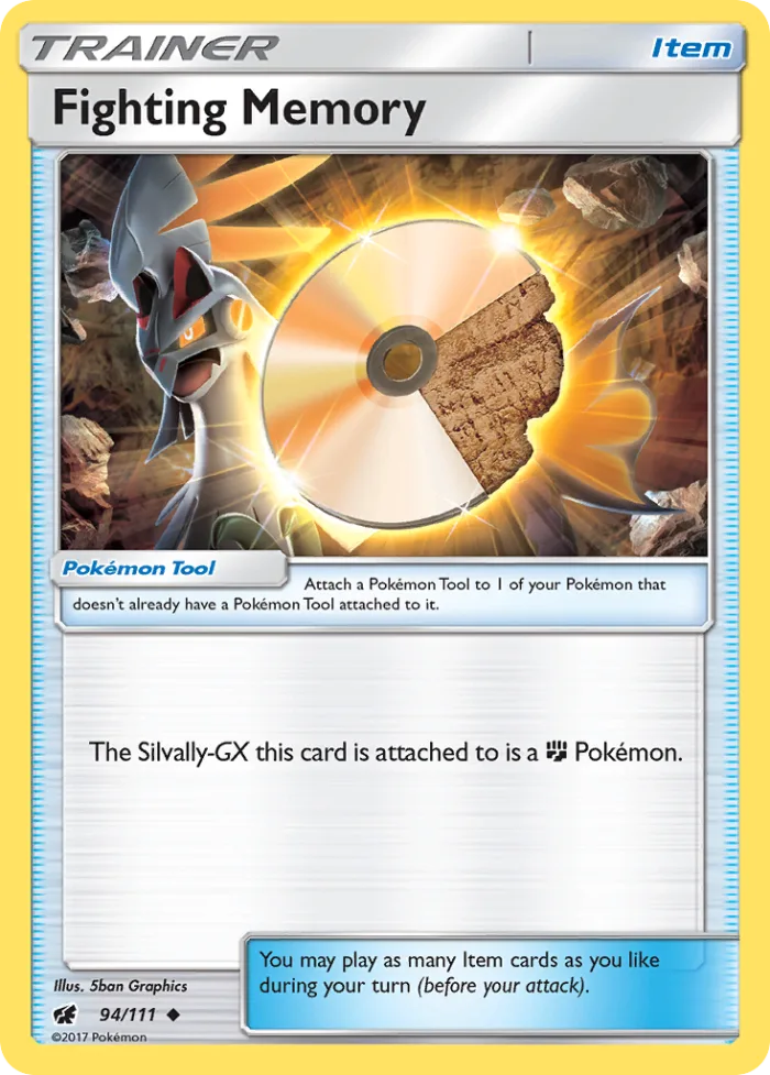 Fighting Memory #94 Crimson Invasion Pokemon card