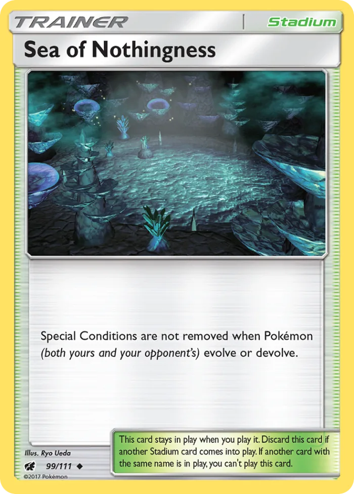 Sea of Nothingness #99 Crimson Invasion Pokemon card