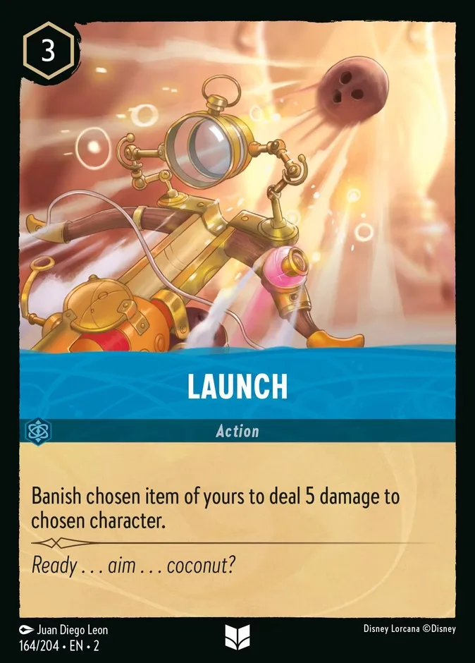 Launch #164 Rise of the Floodborn Disney Lorcana card