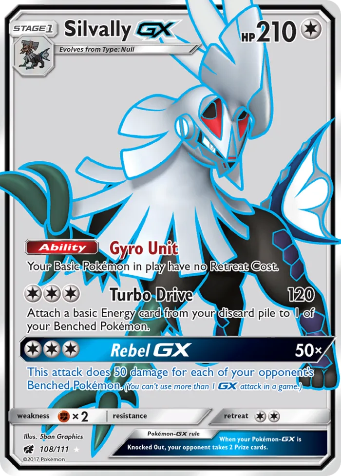 Silvally-GX #108 Crimson Invasion Pokemon card