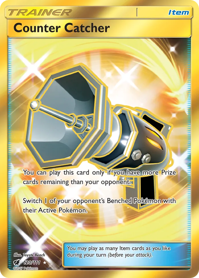 Counter Catcher #120 Crimson Invasion Pokemon card