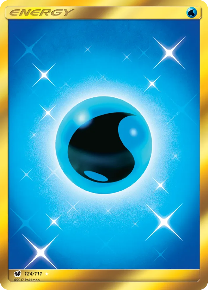 Water Energy #124 Crimson Invasion Pokemon card