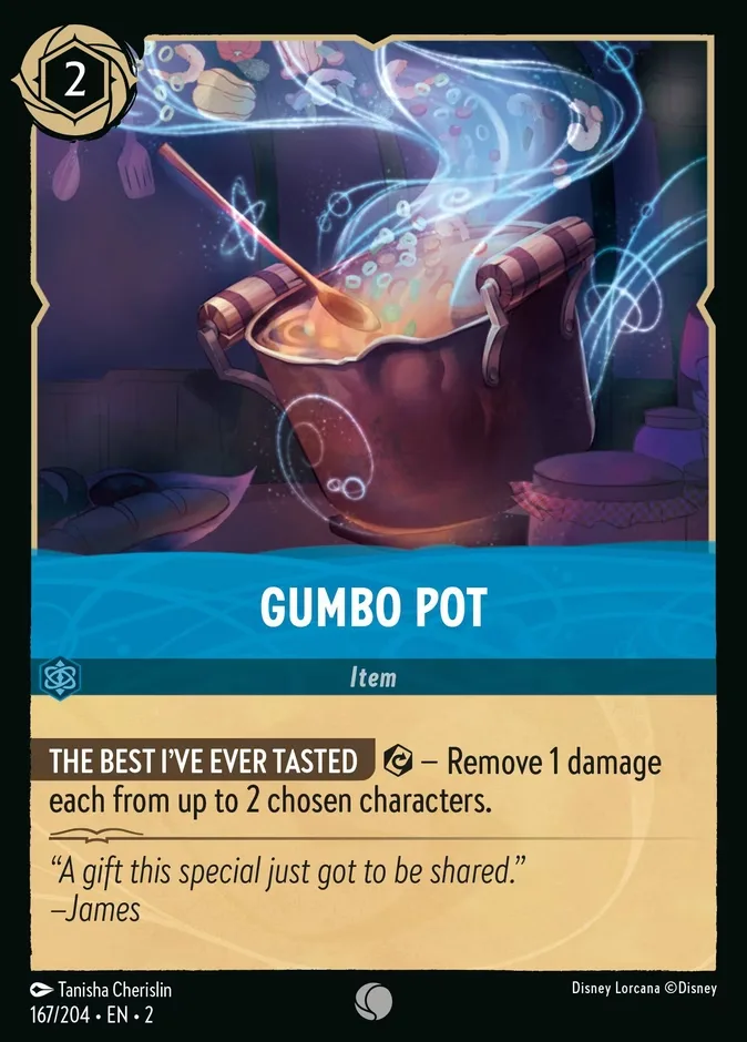 Gumbo Pot #167 Rise of the Floodborn Disney Lorcana card