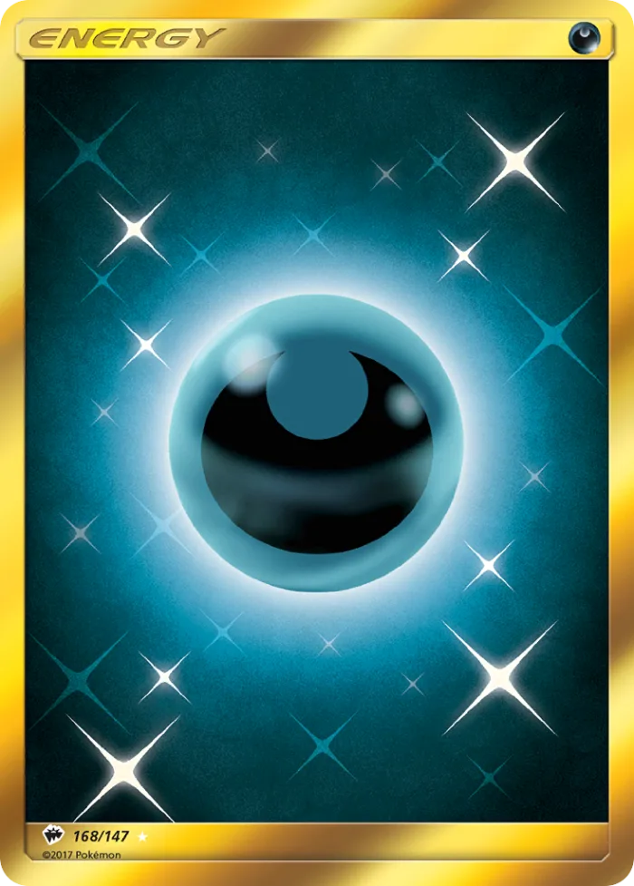 Darkness Energy #168 Burning Shadows Pokemon card