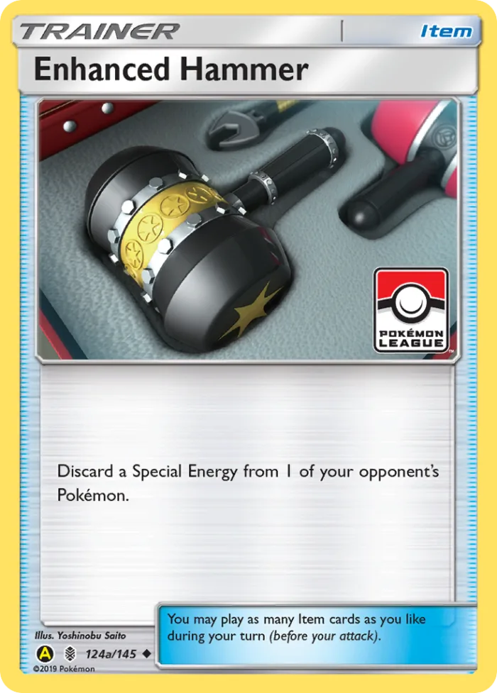 Enhanced Hammer #124a Guardians Rising Pokemon card