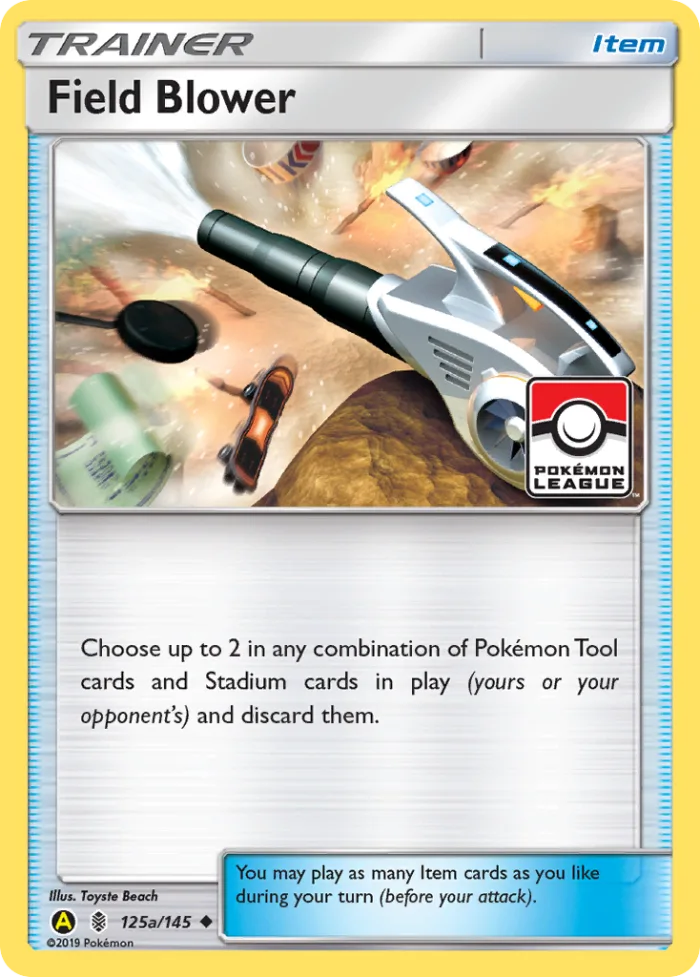 Field Blower #125a Guardians Rising Pokemon card