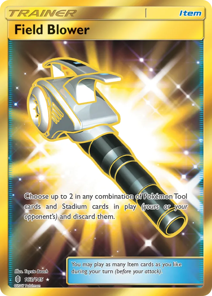 Field Blower #163 Guardians Rising Pokemon card