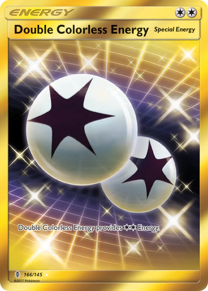 Double Colorless Energy #166 Guardians Rising Pokemon card