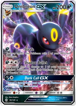 Umbreon-GX card