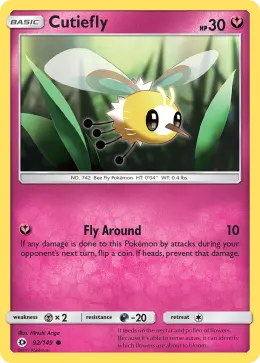 Cutiefly card
