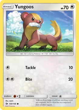 Yungoos card