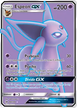 Espeon-GX card