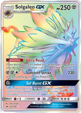 Solgaleo-GX card