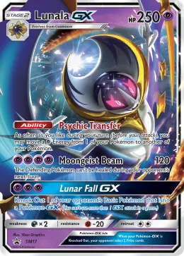 Lunala-GX card