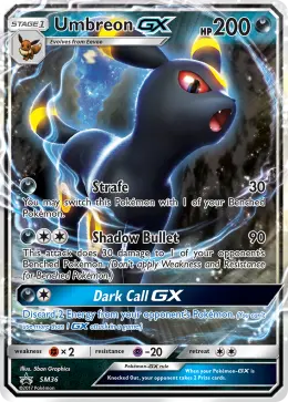 Umbreon-GX card