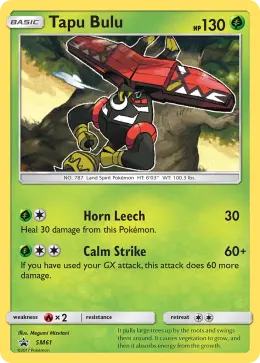 Tapu Bulu card