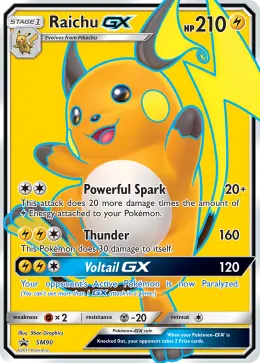 Raichu-GX card