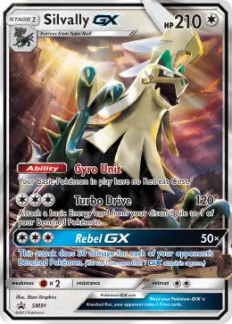 Silvally-GX card