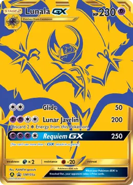Lunala-GX card