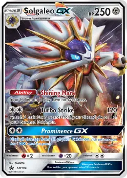Solgaleo-GX card