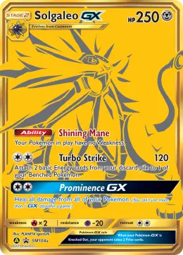 Solgaleo-GX card